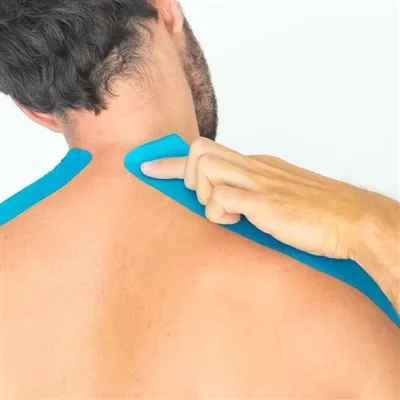 Kuinka käyttää kinesiologista teippiä trapeziuskipuun?